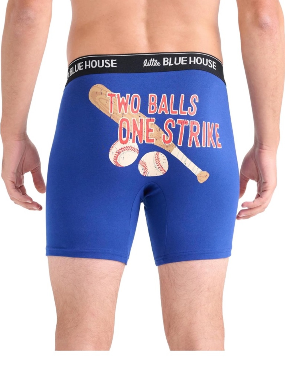 Little Blue House Men’s Funny Boxer Briefs